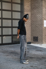 Mixed Emotions Grey ‘Stone’ Baggy Jeans
