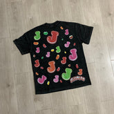 Jellybean Mad Scientist Graphic Tee | Black Double-Sided Print