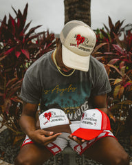 Cream "ME" Trucker Hat