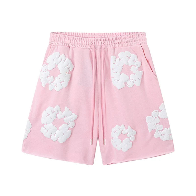 Denim Tears Stylish Kapok Shorts Blue
